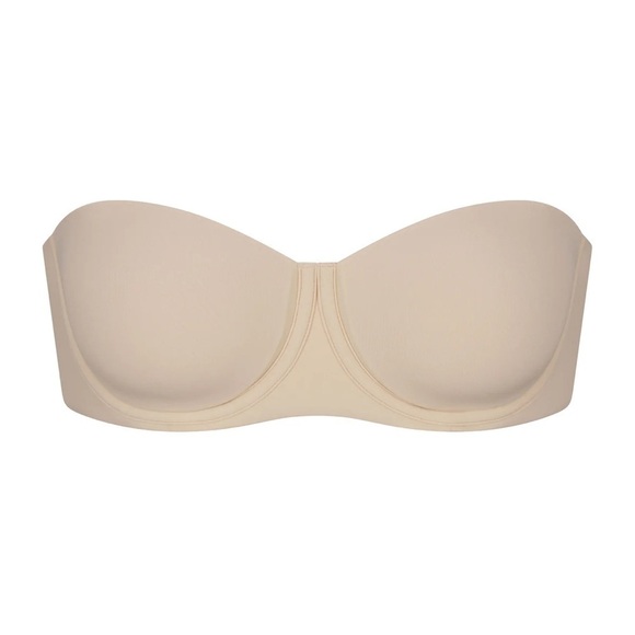 SKIMS FITS EVERYBODY STRAPLESS BRA 42H Sand NWT - Picture 7 of 7